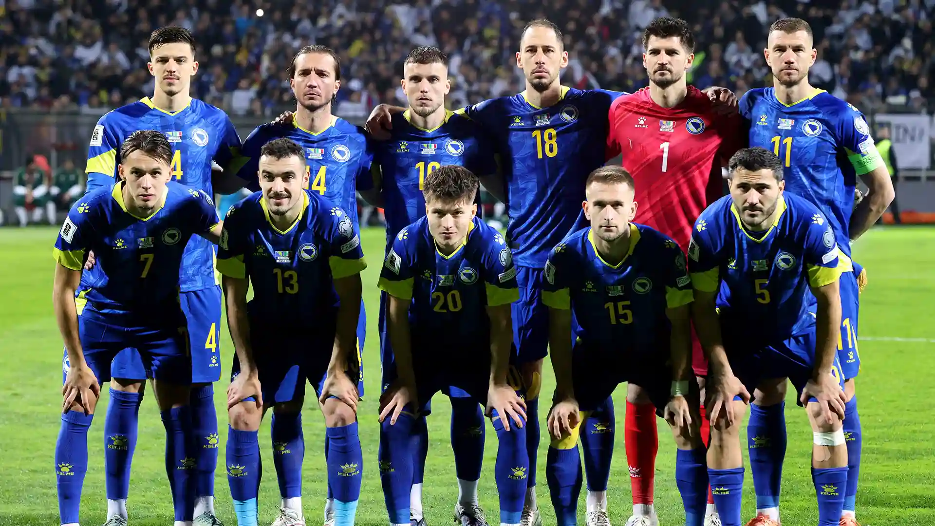 Foto de la Selección de Bosnia y Herzegovina de fútbol