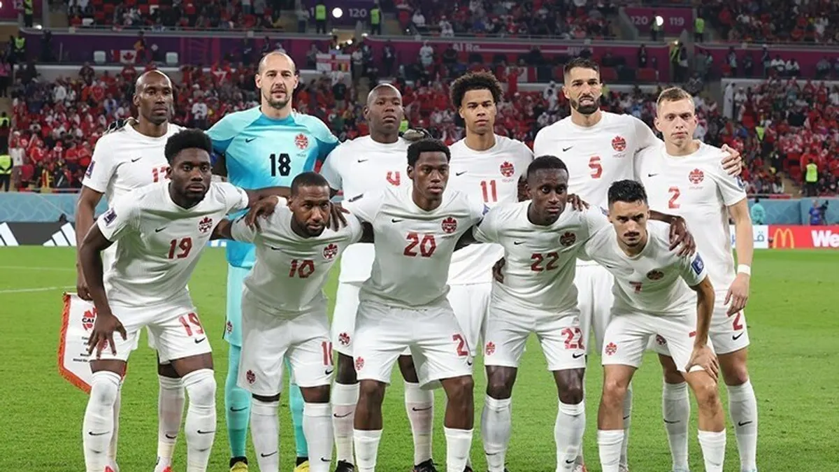 Canada national football team photo