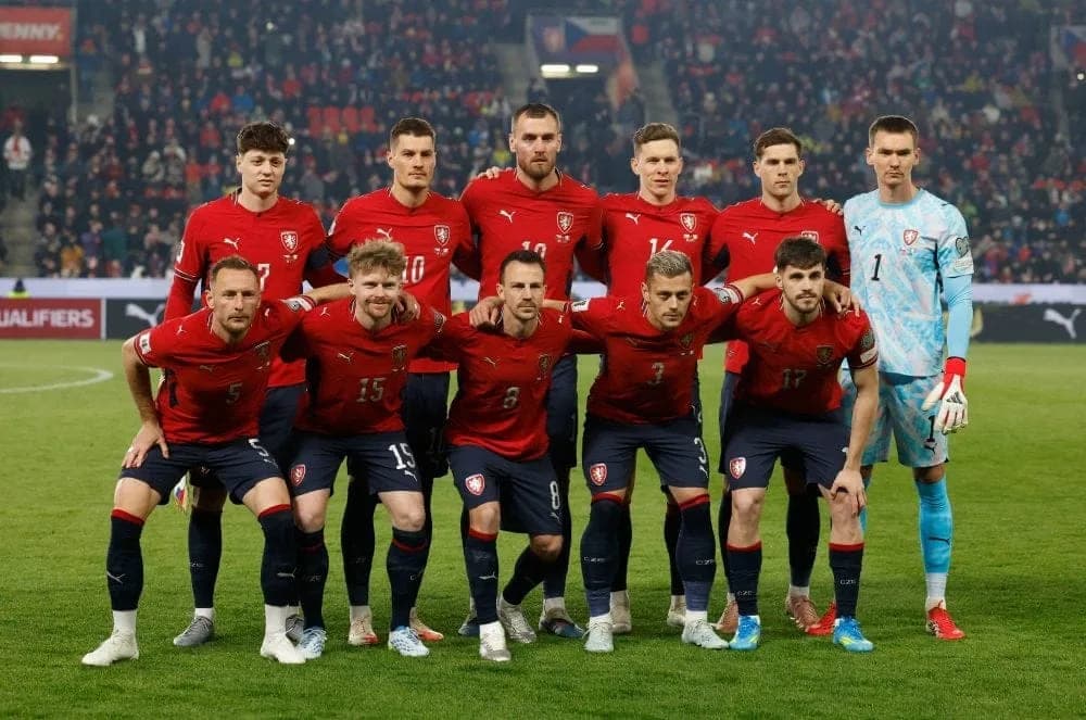 Foto de la Selección de Chequia de fútbol