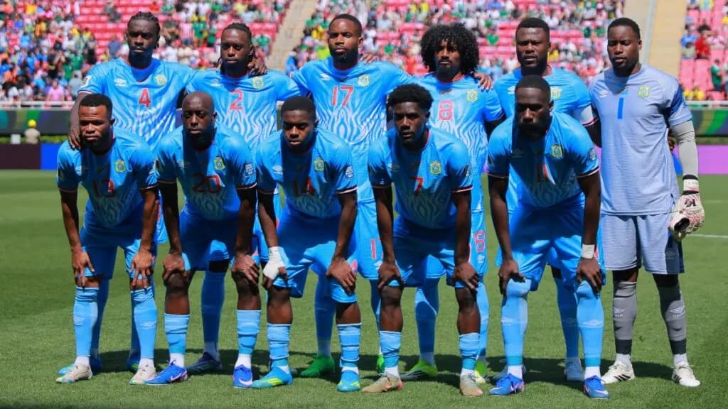 Foto de la Selección de RD Congo de fútbol