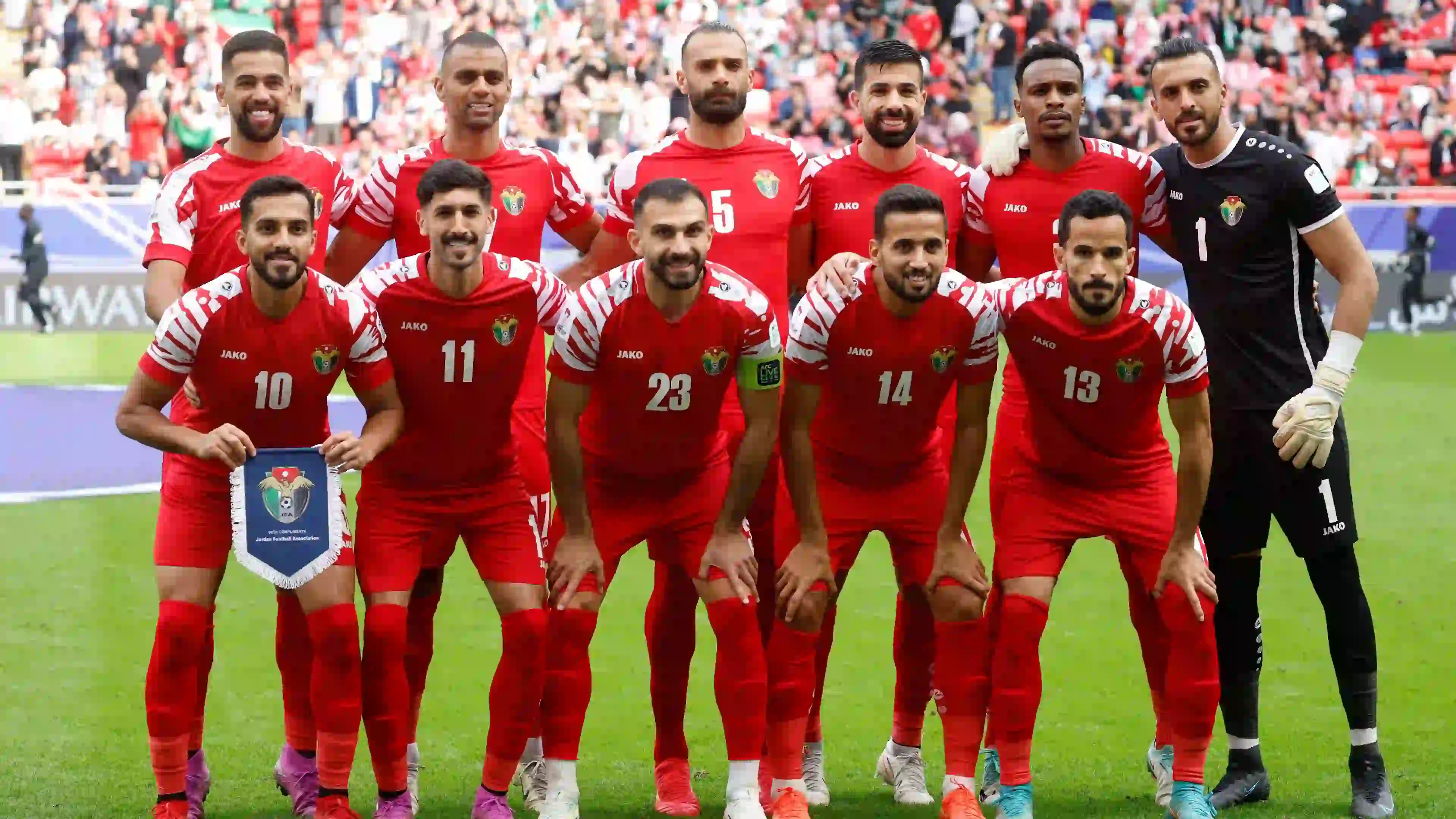 Jordan national football team photo