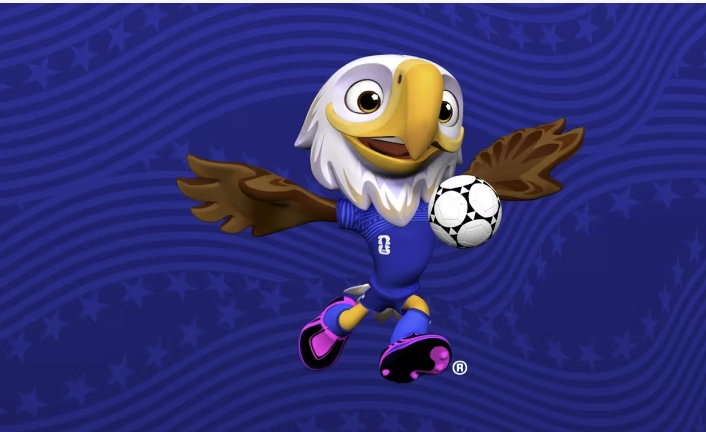 Clutch, el águila calva mascota del Mundial 2026 que representa a Estados Unidos