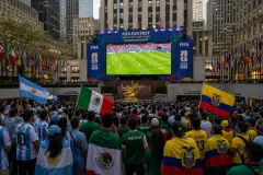 Rockefeller Center Fan Village for the 2026 World Cup
