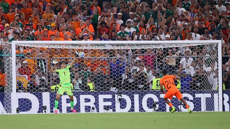 The penalty shootout between Netherlands and Morocco at the 2026 World Cup