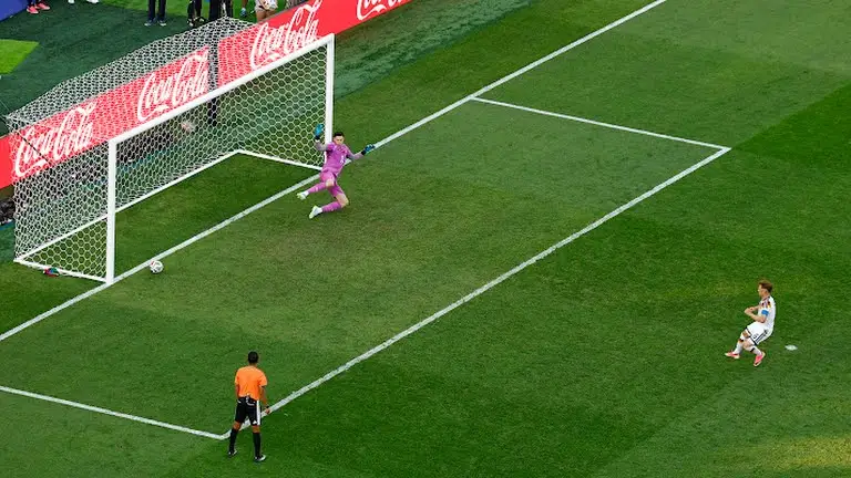 The penalty shootout between Paraguay and Germany at the 2026 World Cup Round of 32