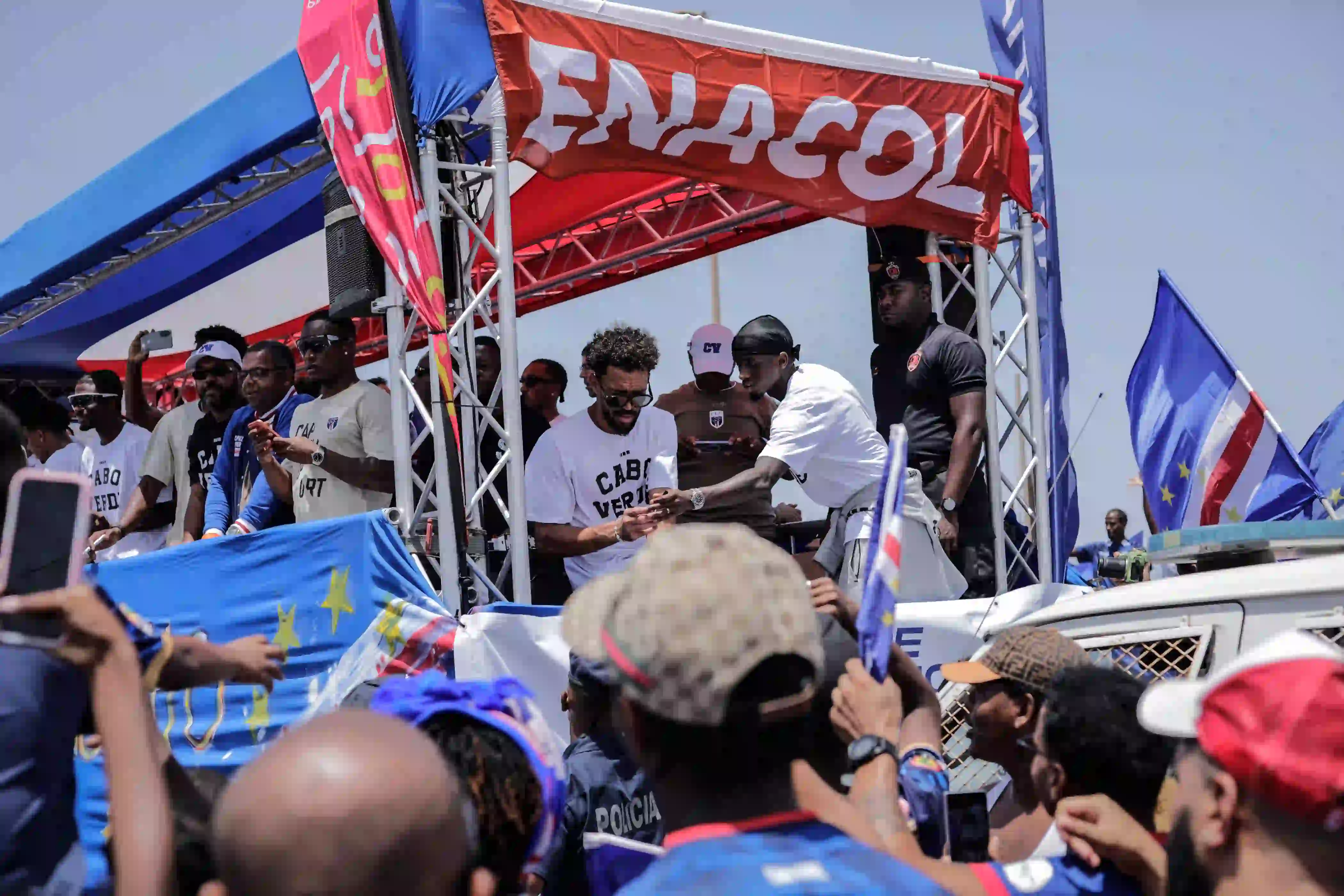 Celebración en Cabo Verde por el regreso de la selección tras el Mundial 2026