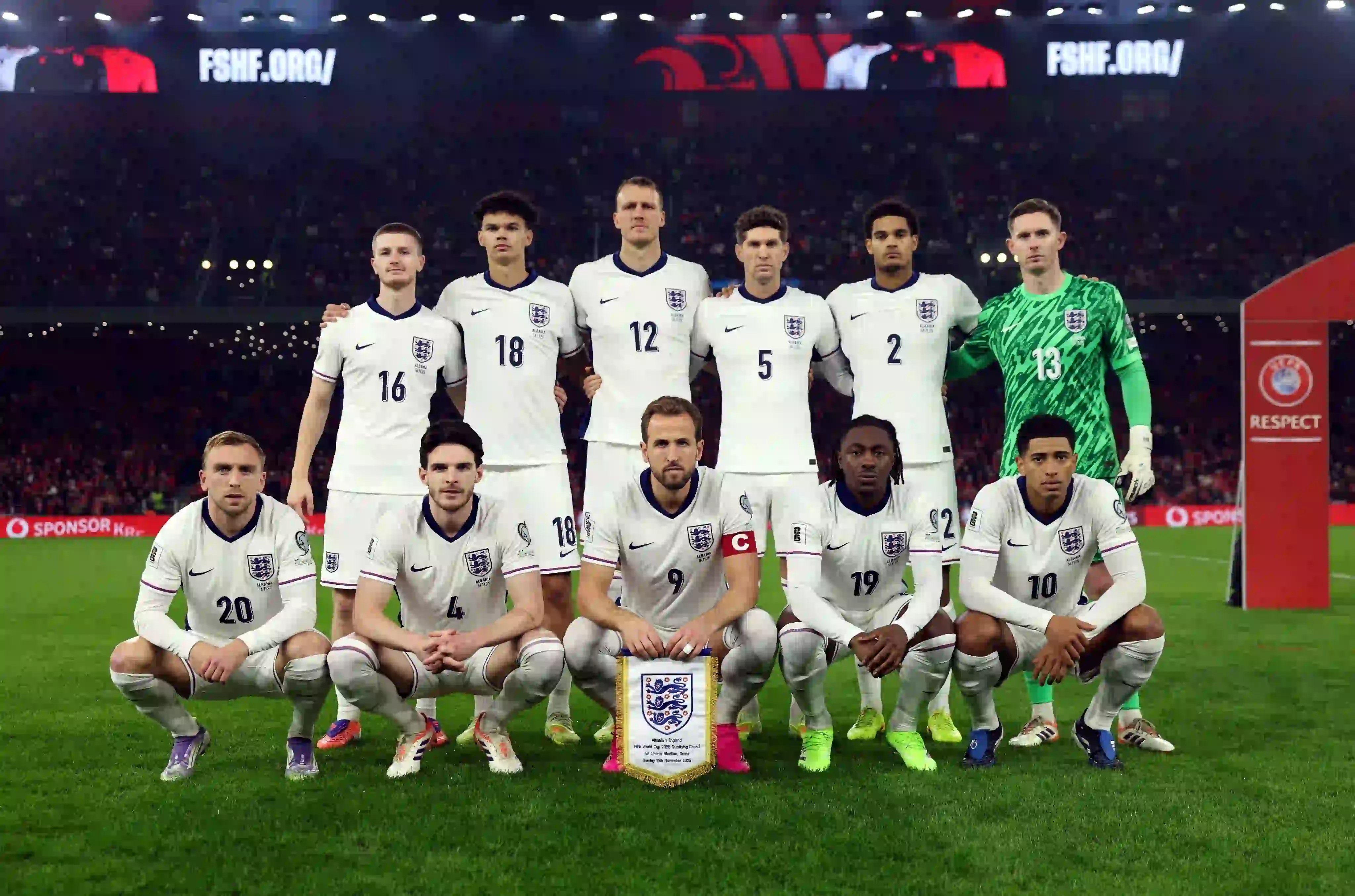 Selección Inglaterra en el Mundial 2026
