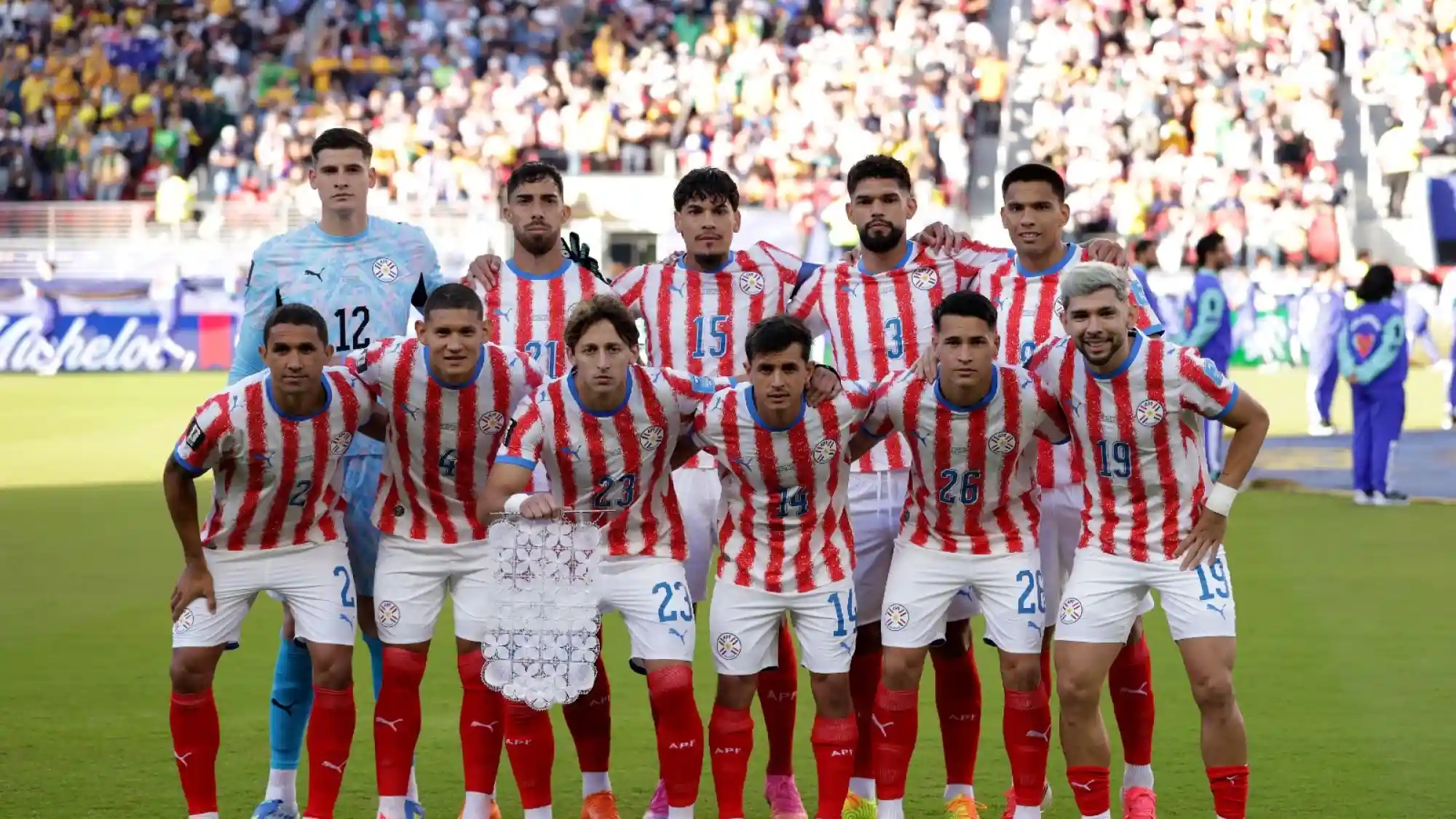 Paraguay celebrates reaching the 2026 World Cup Round of 16 after eliminating Germany