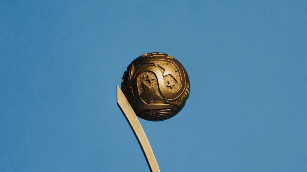 World Cup 2026 Golden Ball trophy